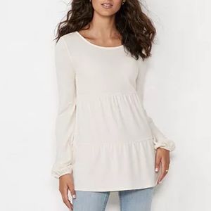 Lauren Conrad Tiered Tunic Top